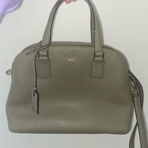 Olive Green Kate Spade Purse, barely used